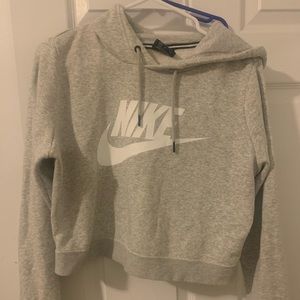 Nike crop hoodie